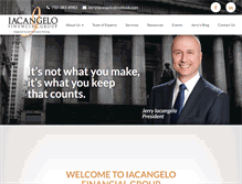 Tablet Screenshot of jerryiacangelo.com